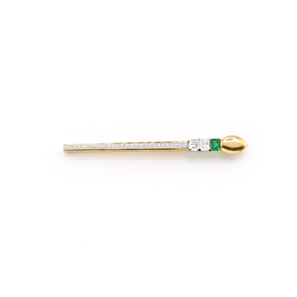 Juwelier KERN Krawatten-/Reversnadel 750er Gold