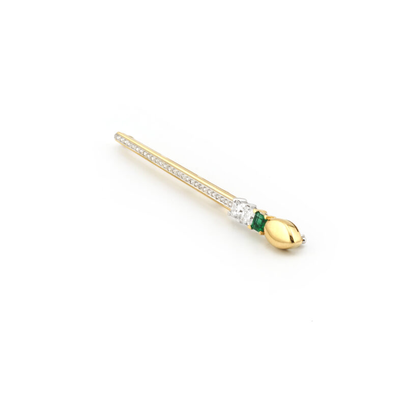 Juwelier KERN Krawatten-/Reversnadel 750er Gold 2 Juwelier KERN Krawatten-/Reversnadel 750er Gold