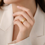 Bulgari B.zero1 Ring 3 Band 750er Gold Gr. 52