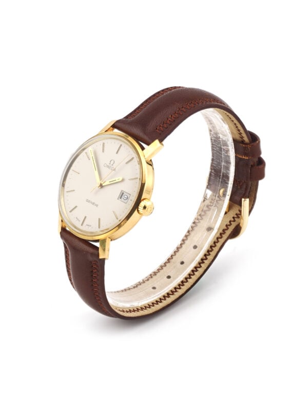 Omega Genève Automatik – 585er Gold BJ 1966 (4)