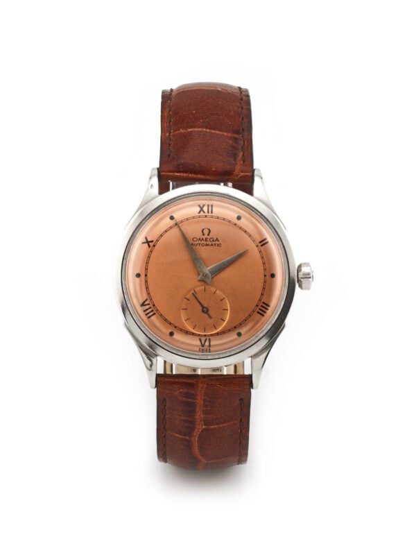 Seltene Omega Automatik Ref. 2374 – Salmon Dial