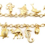 Ägyptisches Bettelarmband massiv 750er Gelbgold