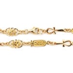 Ägyptisches Gliederarmband aus 750er Gold