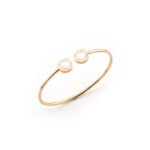 Bulgari Armreif Perlmutt Rosegold 750er Gr. 17