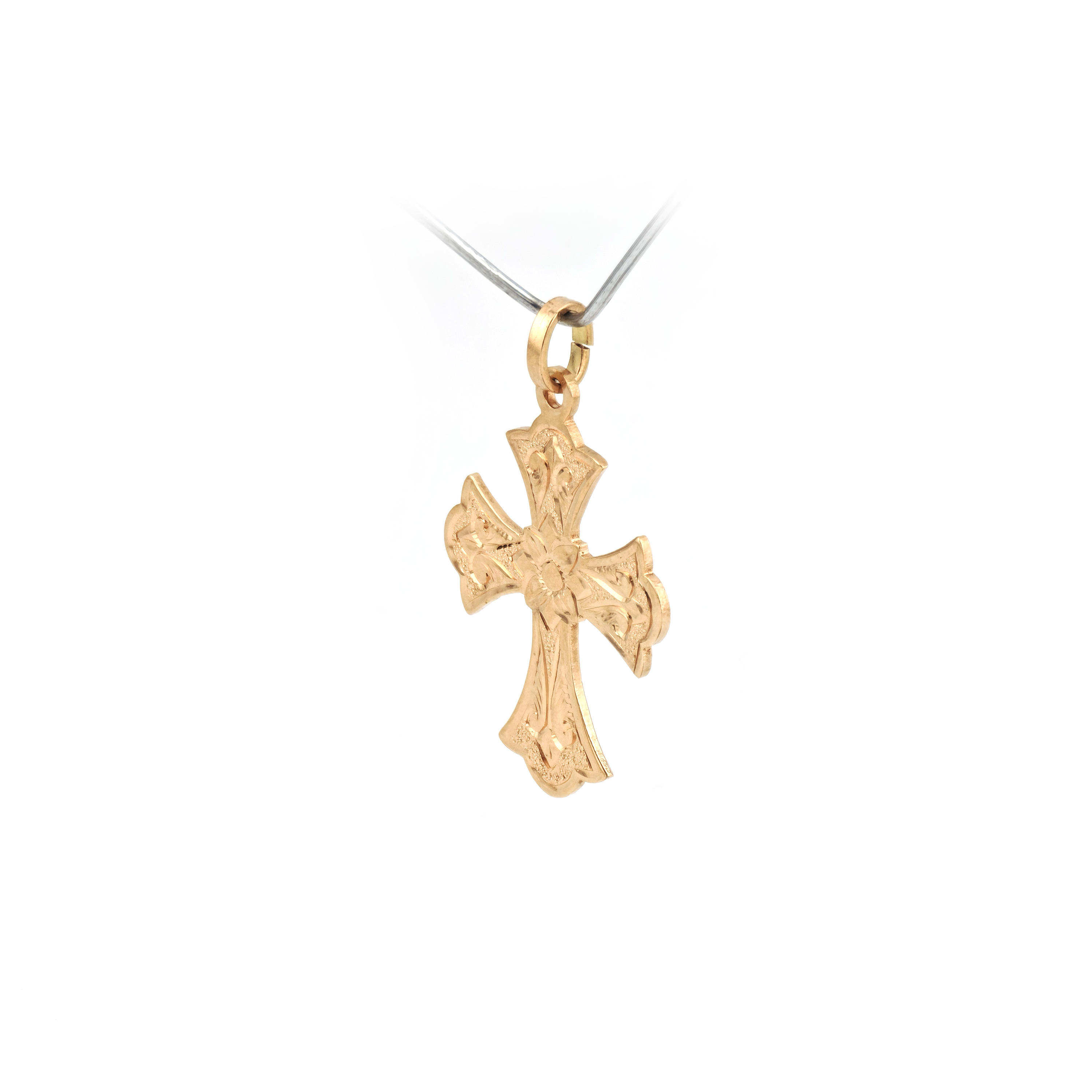 Home Juwelier Göze 20 Eleganter Kreuzanhänger Barock aus 585er Gold (4)