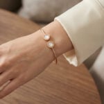 Bulgari Armreif Perlmutt Rosegold 750er Gr. 17
