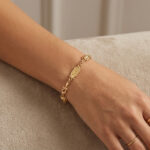 Ägyptisches Gliederarmband aus 750er Gold