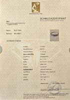 Art Déco Armreif mit Smaragd und Diamant 750er Gold