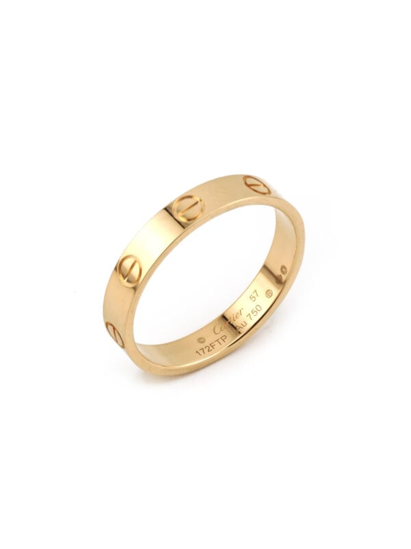 CARTIER Love Ring kleines Modell Gr. 57 750er Gold