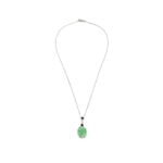 Jade Collier Niederlande um 1955 585er Gold