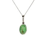 Jade Collier Niederlande um 1955 585er Gold