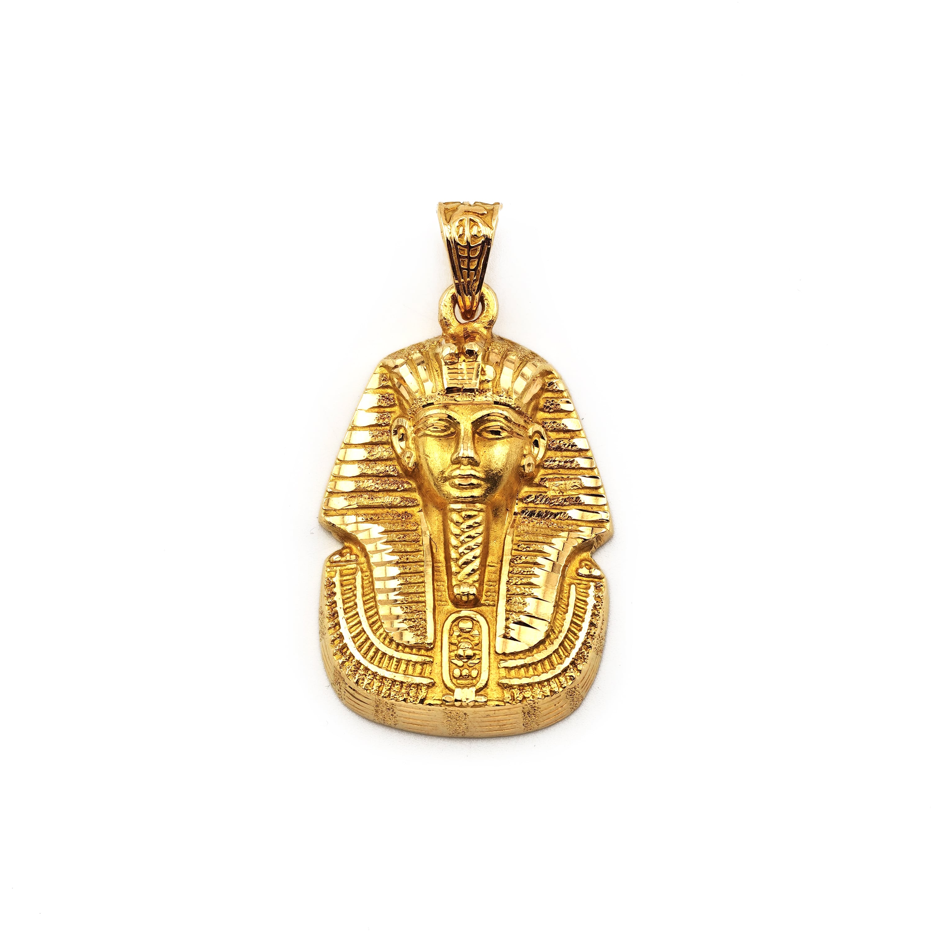 Massiver Pharao Anhänger 42,5 Gramm 750er Gold