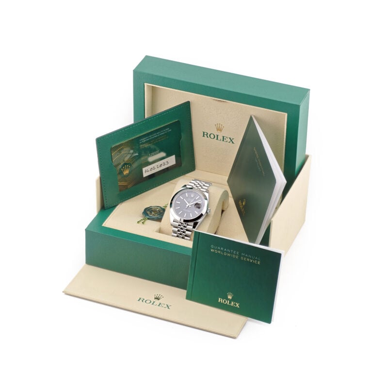 ROLEX Datejust 41 Full Set 126300 Jubilee BJ 23
