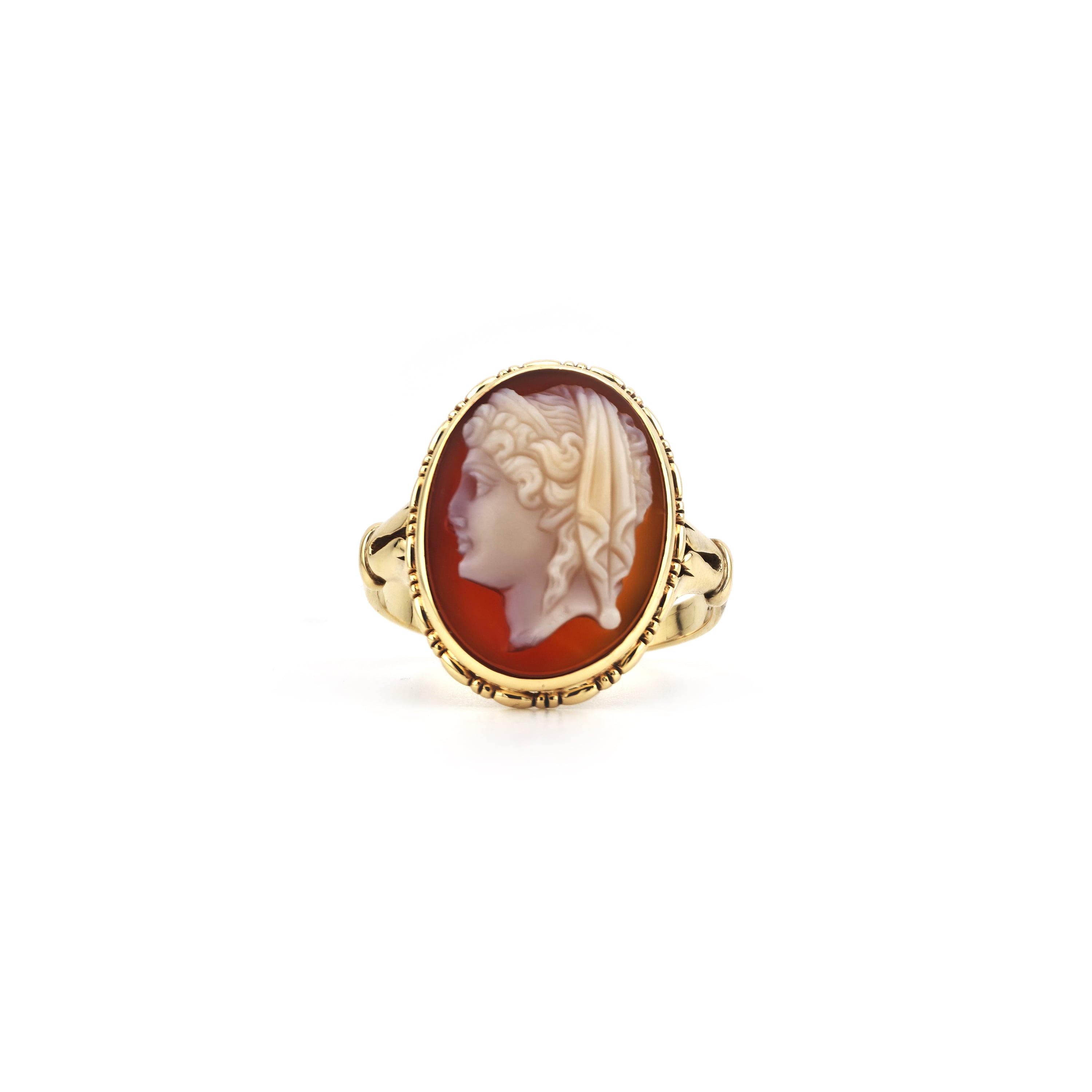 Home Juwelier Göze 19 Antik Ring Historismus mit Lagenachat 585er um 1900 (5)