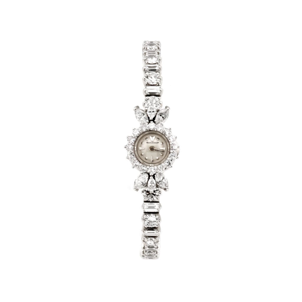 Einzigartige Jaeger LeCoultre Gold/Platin 8,5 ct. Dia.