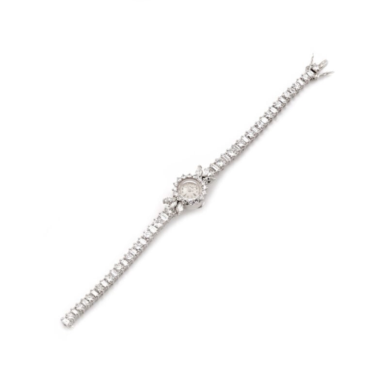 Einzigartige Jaeger LeCoultre Gold/Platin 8,5 ct. Dia.