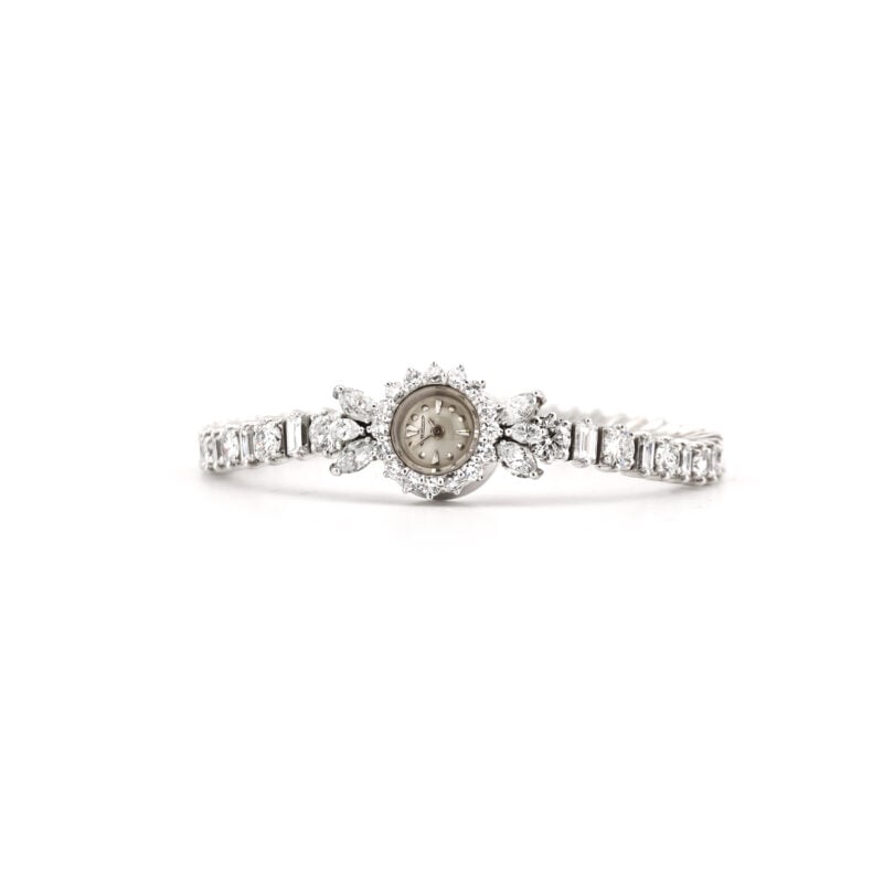 Einzigartige Jaeger LeCoultre Gold/Platin 8,5 ct. Dia.