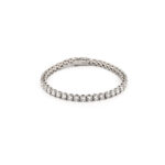 Massives Tennisarmband aus 750er Gold 10,25 ct. VVS