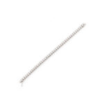 Massives Tennisarmband aus 750er Gold 10,25 ct. VVS