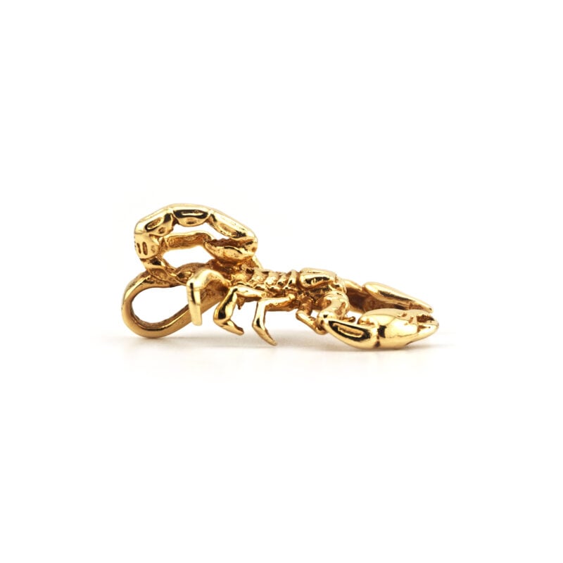Skorpion Anhänger 3D massiv 585er Gold 4 Skorpion Anhänger 3D massiv 585er Gold